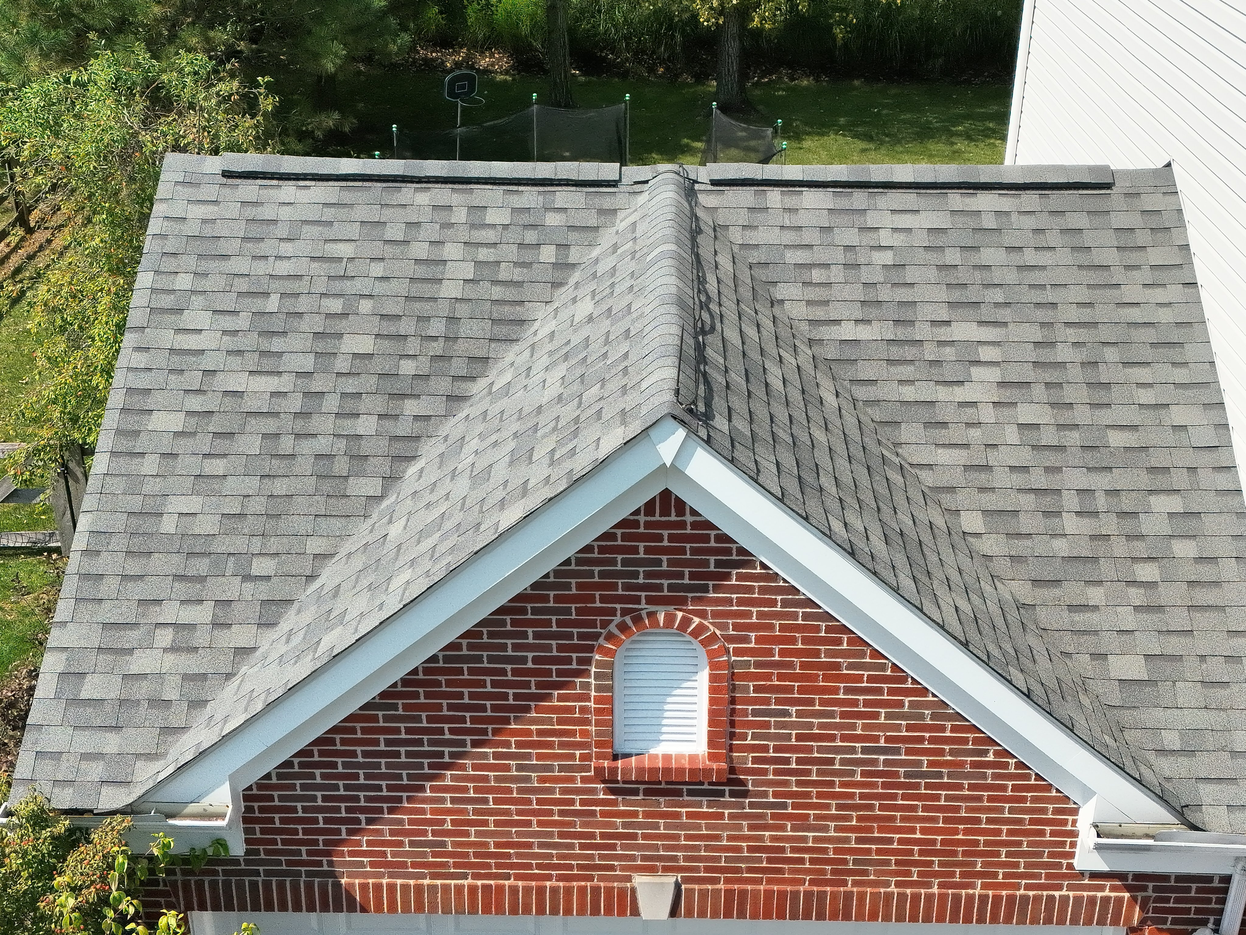 Residential roof inspection from drone